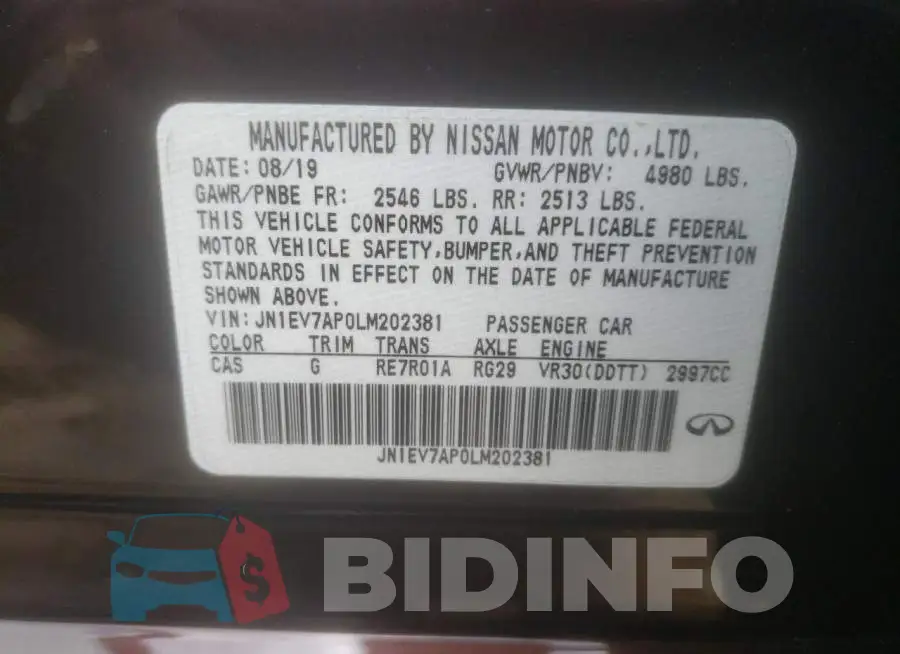 JN1EV7AP0LM202381 Photo# 10