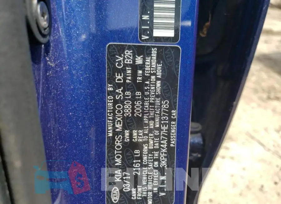 3KPFK4A77HE137785 Photo# 10