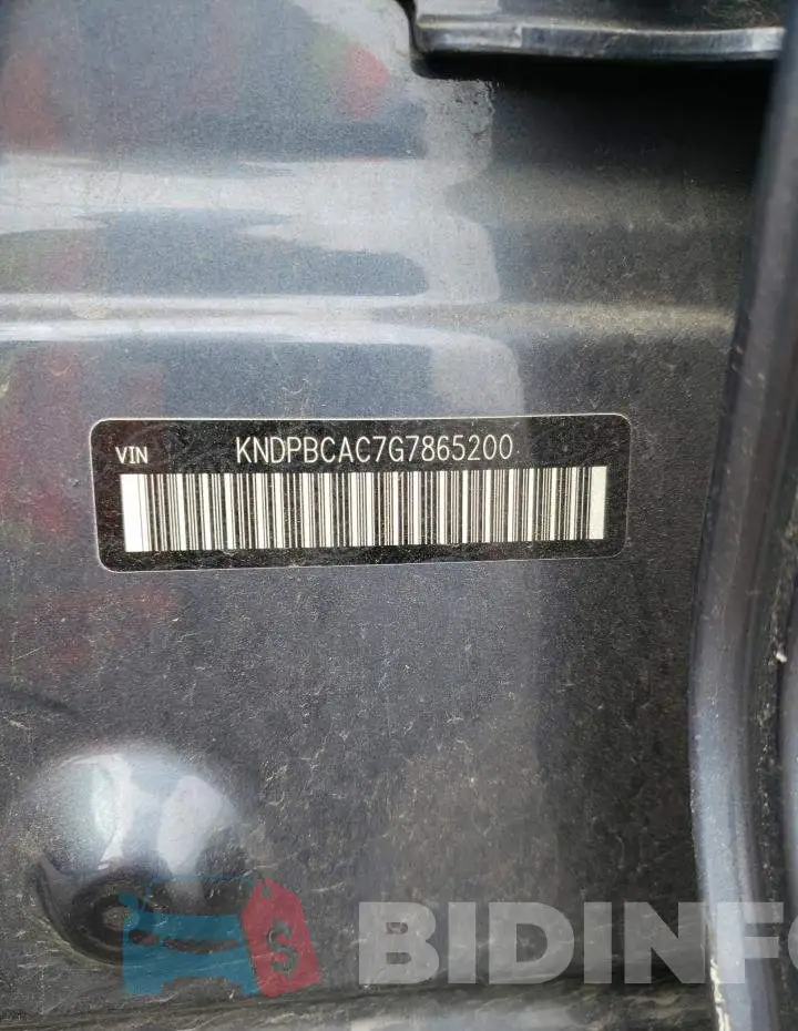 KNDPBCAC7G7865200 Photo# 10