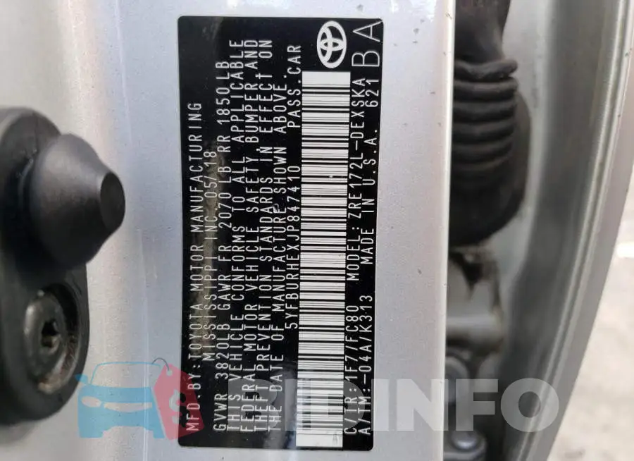 5YFBURHEXJP847410 Photo# 10