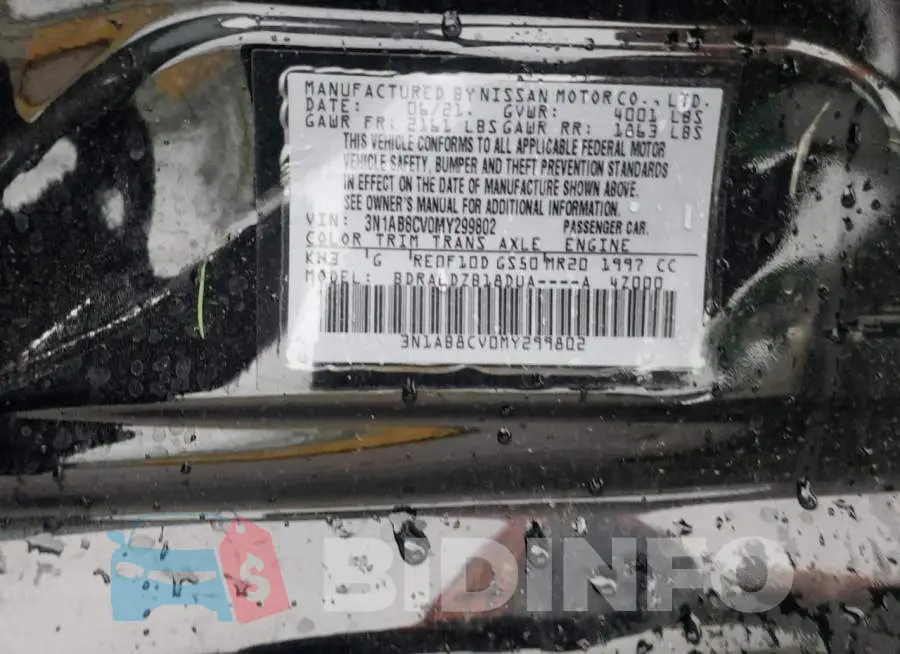 3N1AB8CV0MY299802 Photo# 10
