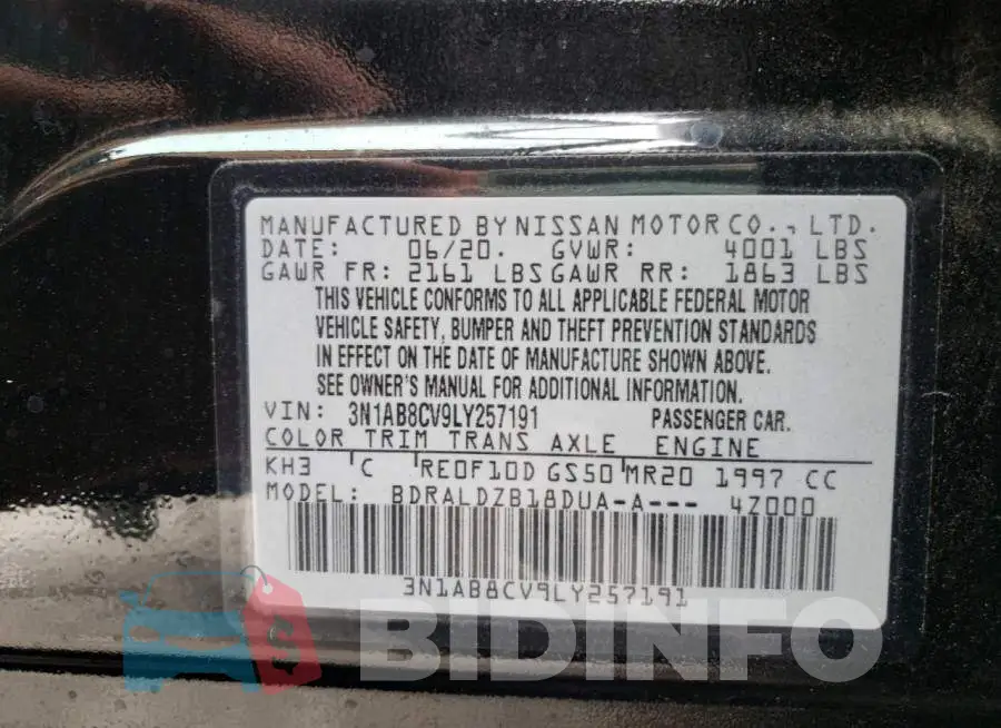 3N1AB8CV9LY257191 Photo# 10