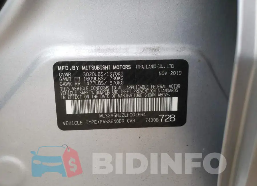 ML32A5HJ2LH002664 Photo# 10