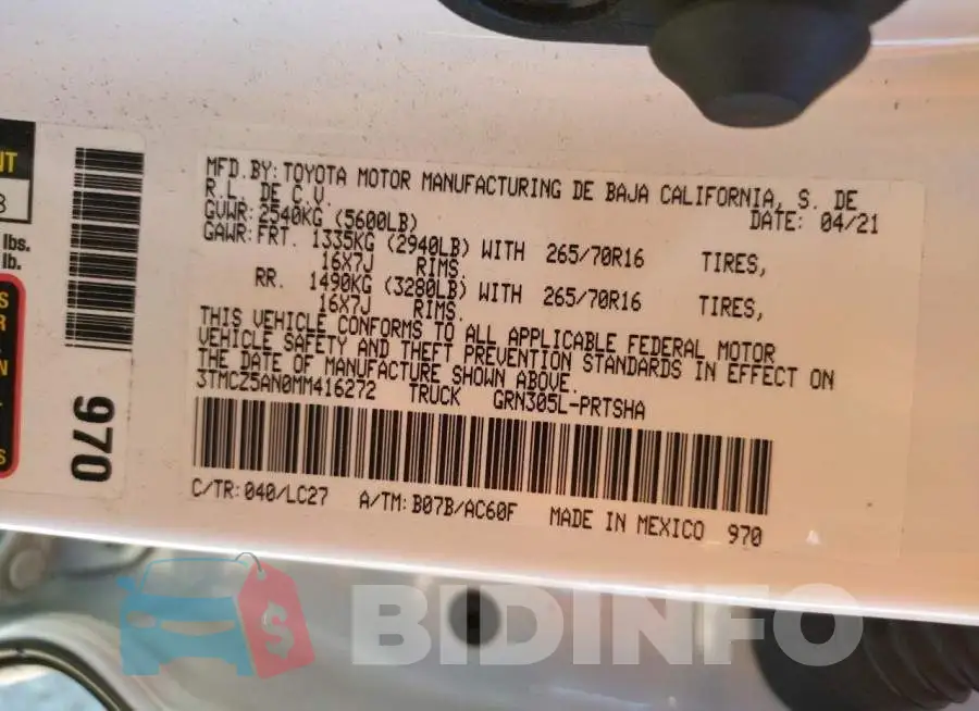3TMCZ5AN0MM416272 Photo# 10