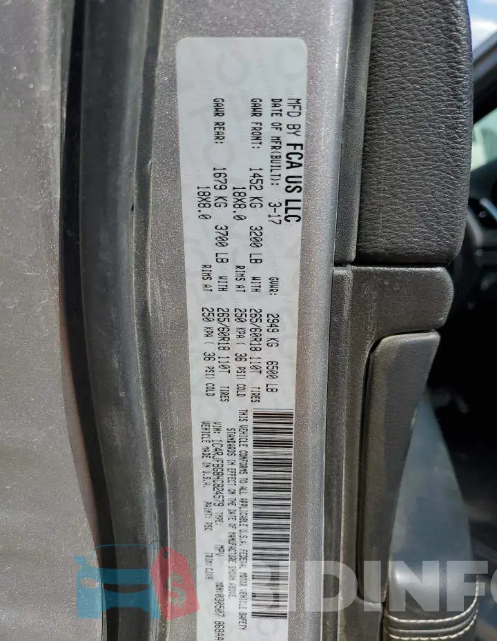 1C4RJFBG8HC824579 Photo# 10
