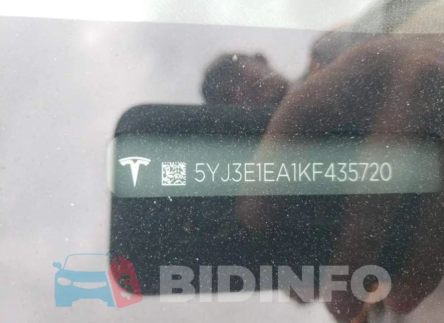 5YJ3E1EA1KF435720 Photo# 10