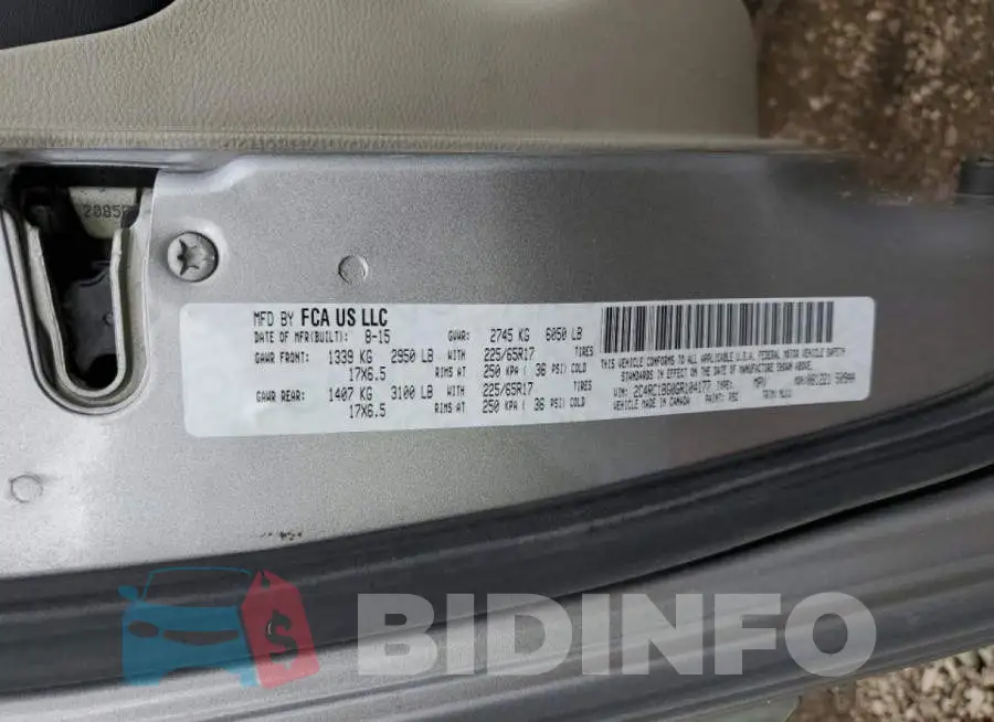 2C4RC1BG0GR104177 Photo# 10