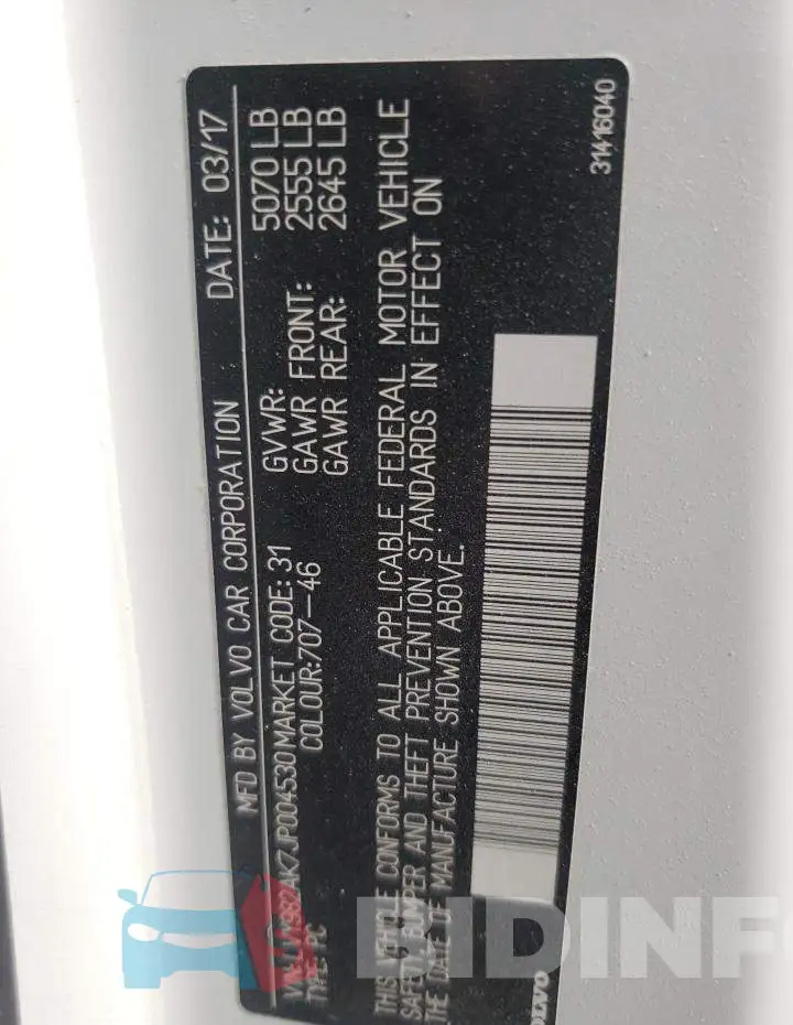 LVY982AK7JP004530 Photo# 10