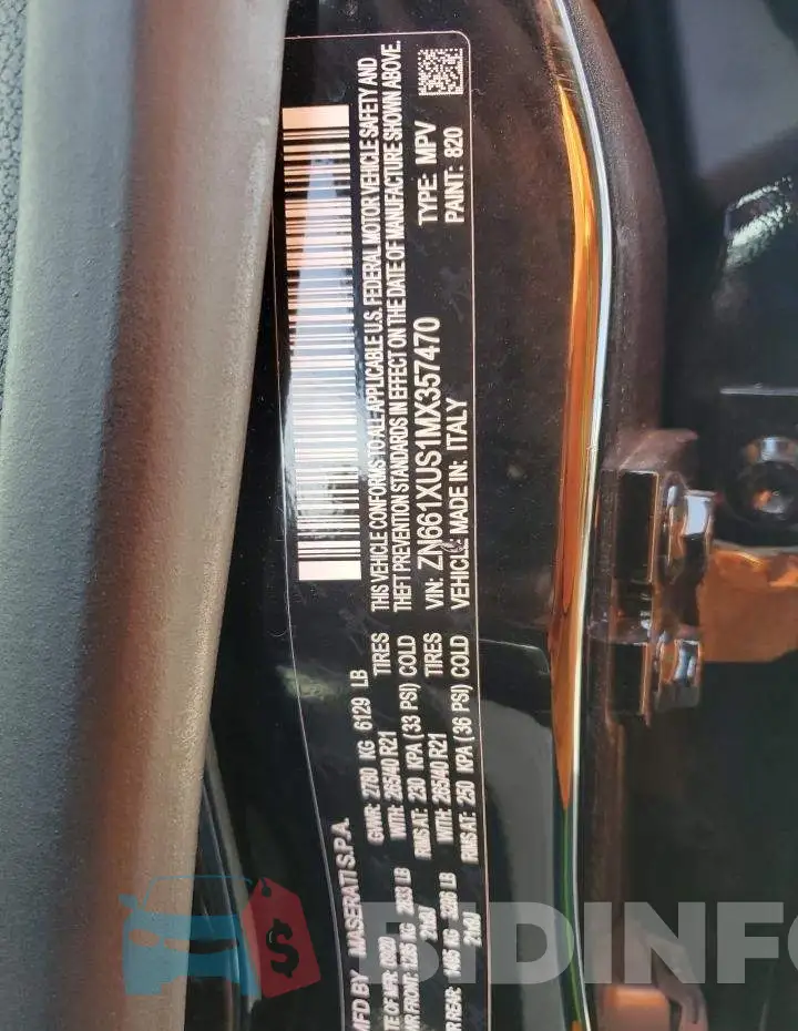 ZN661XUS1MX357470 Photo# 10