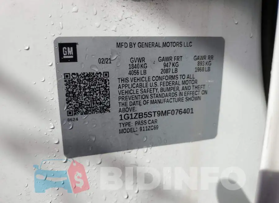 1G1ZB5ST9MF076401 Photo# 10