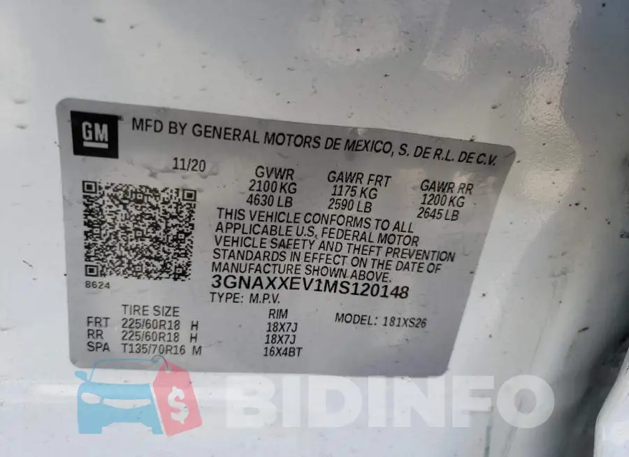 3GNAXXEV1MS120148 Photo# 10