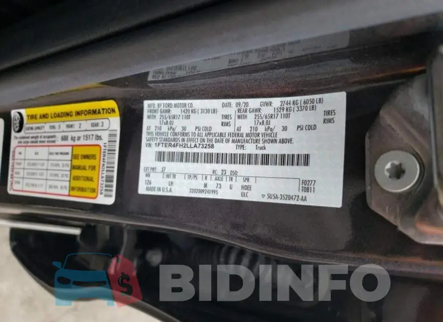 1FTER4FH2LLA73258 Photo# 10
