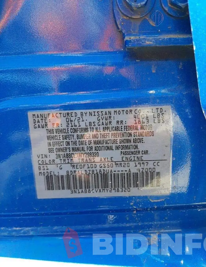 3N1AB8CVXMY298320 Photo# 10