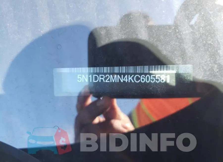 5N1DR2MN4KC605581 Photo# 10