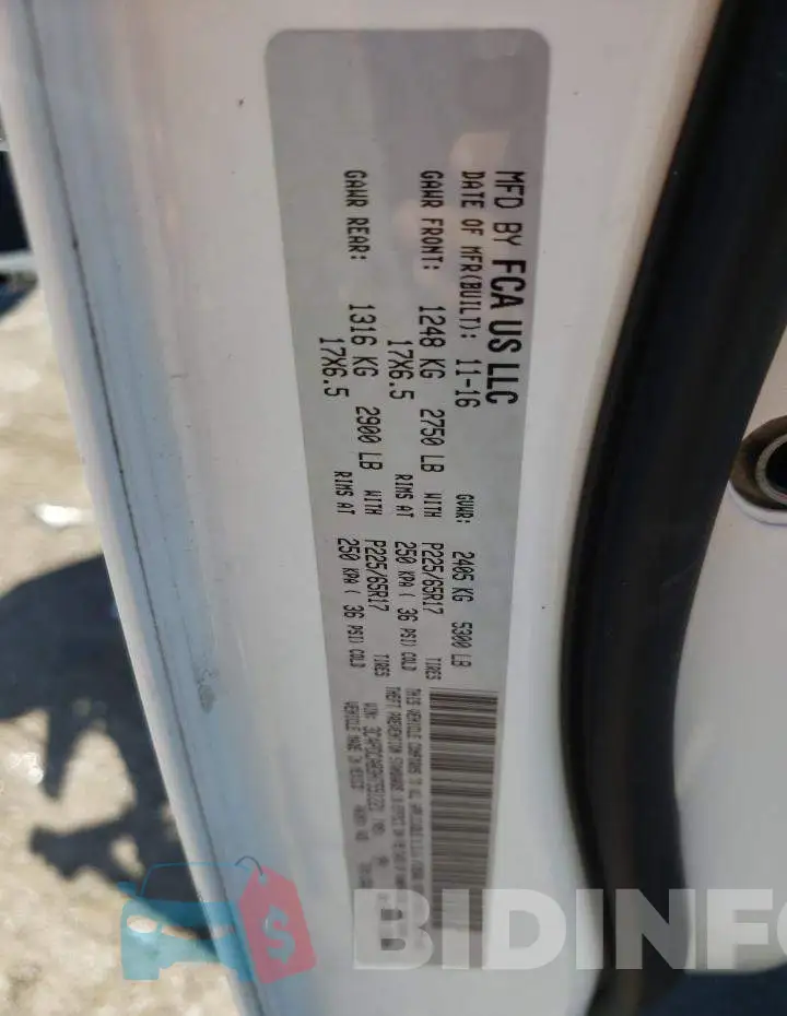 3C4PDCAB3HT551221 Photo# 10