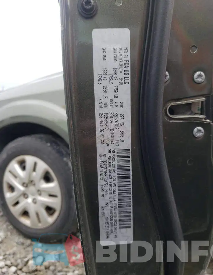 3C4PDCAB9HT534701 Photo# 10