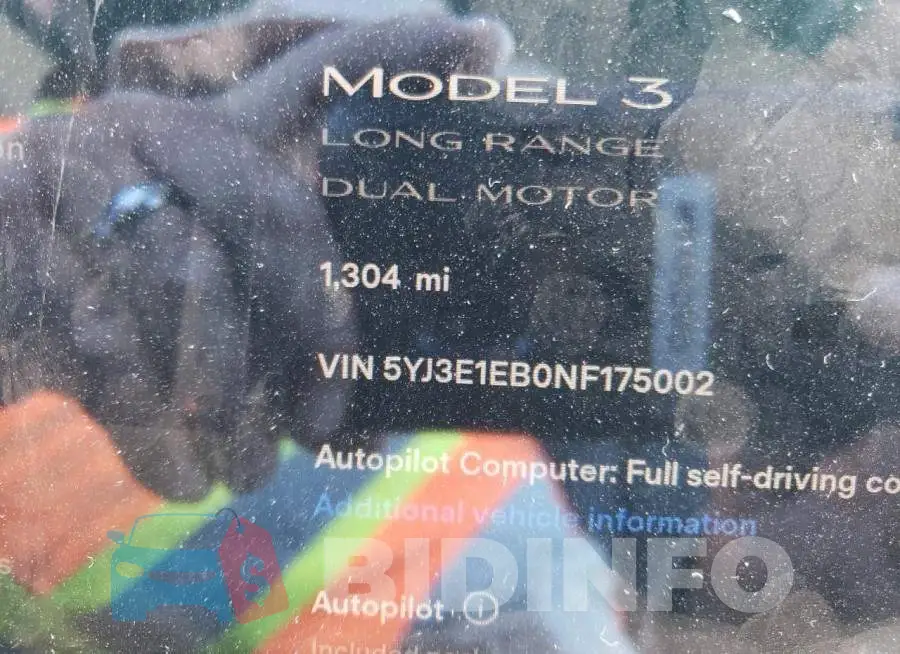 5YJ3E1EB0NF175002 Photo# 8