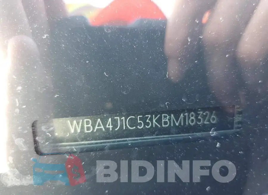 WBA4J1C53KBM18326 Photo# 10