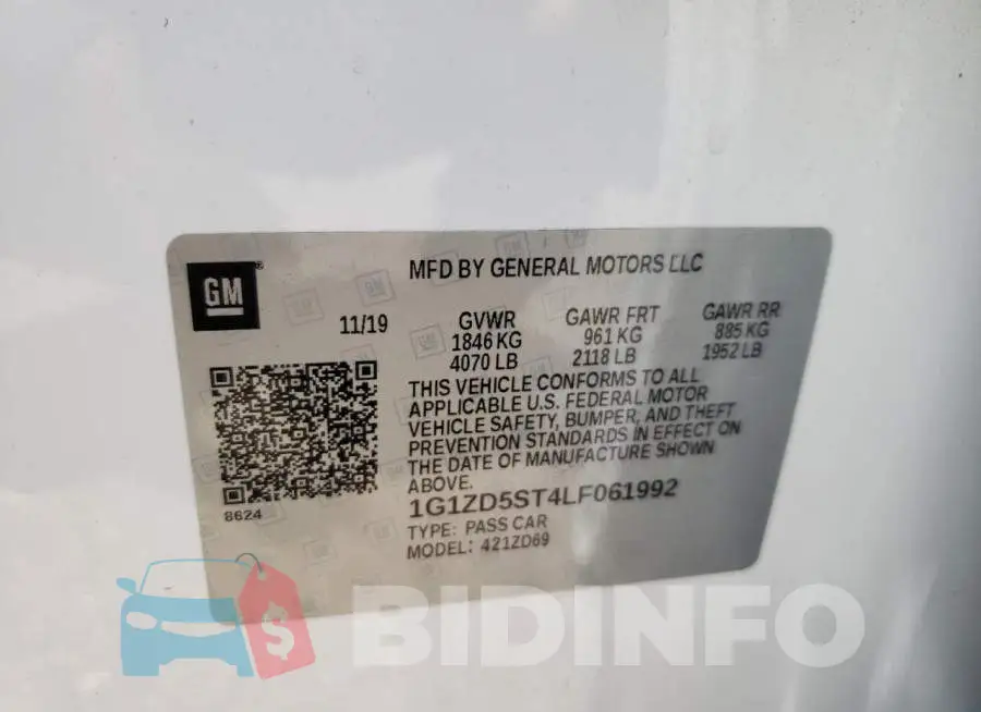 1G1ZD5ST4LF061992 Photo# 10