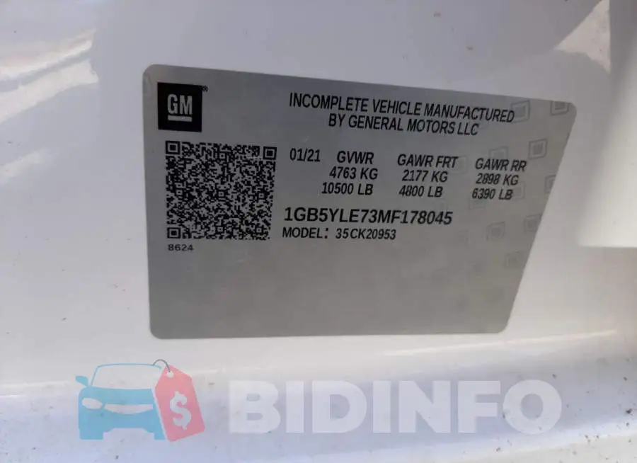 1GB5YLE73MF178045 Photo# 10