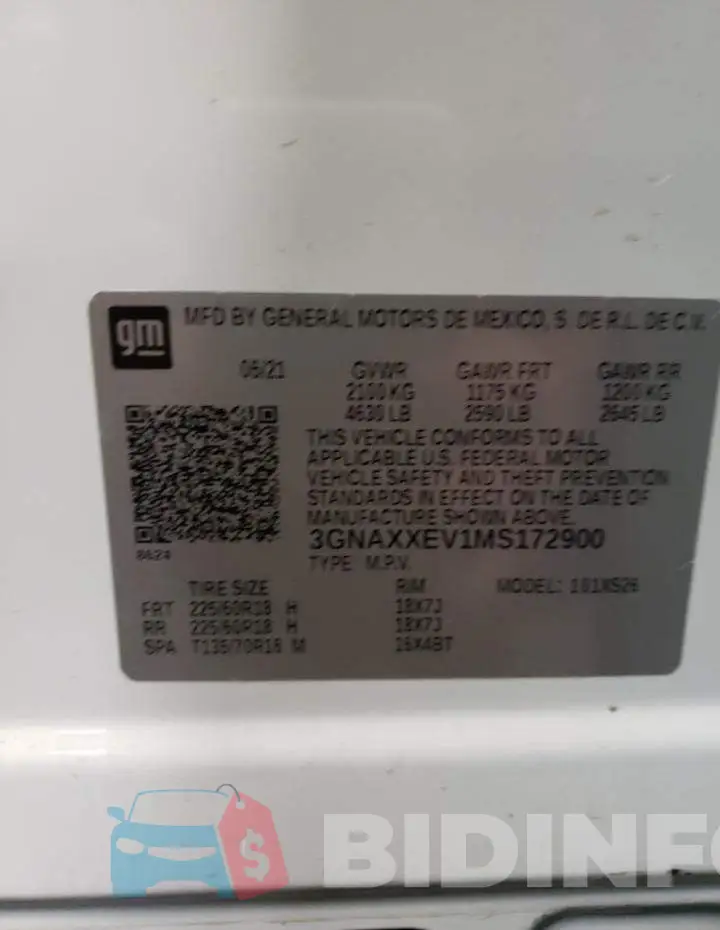 3GNAXXEV1MS172900 Photo# 10