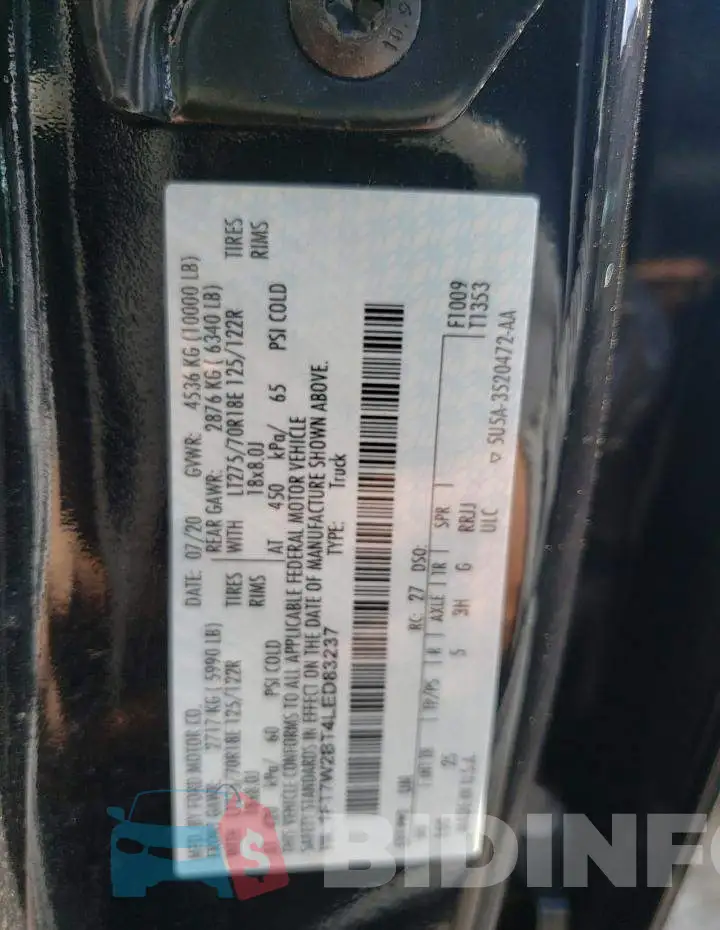 1FT7W2BT4LED83237 Photo# 10