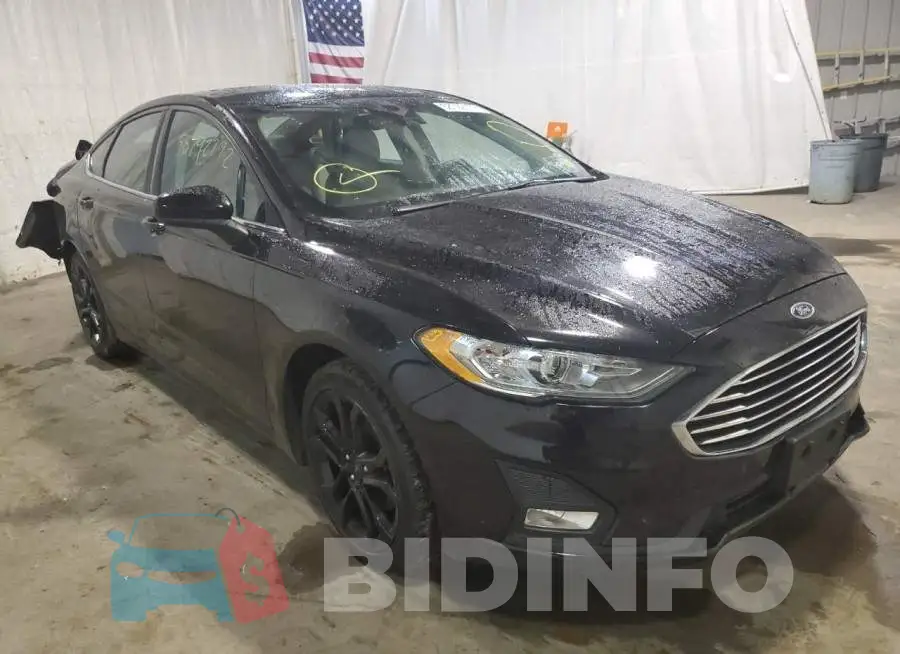 Ford Fusion SE 2019 Black AUTOMATIC 1.5L | 3FA6P0HD0KR126185 | Bidinfo APP