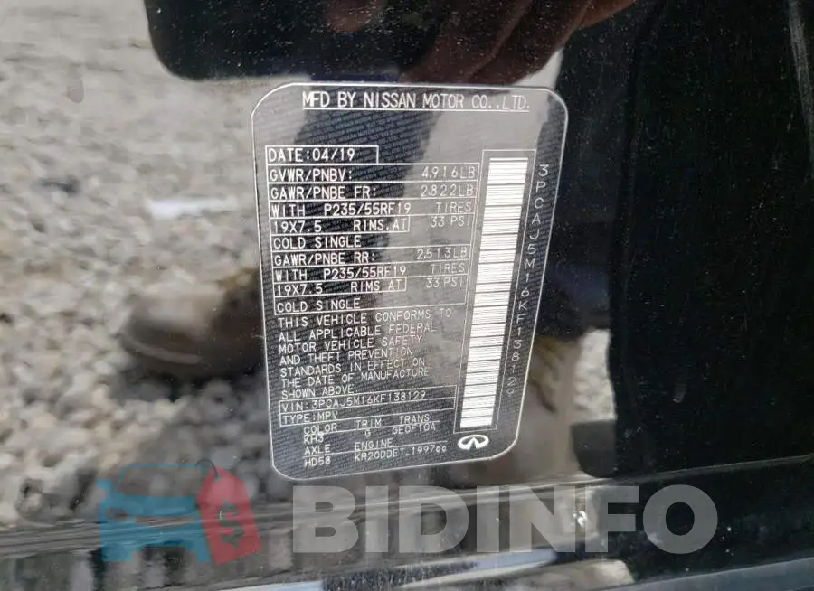 3PCAJ5M16KF138129 Photo# 10