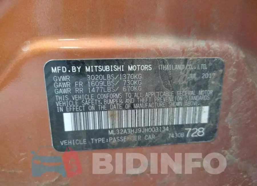 ML32A3HJ9JH003134 Photo# 10