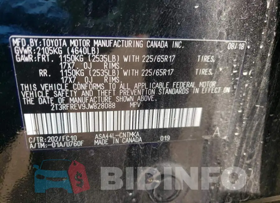 2T3RFREV9JW828088 Photo# 10