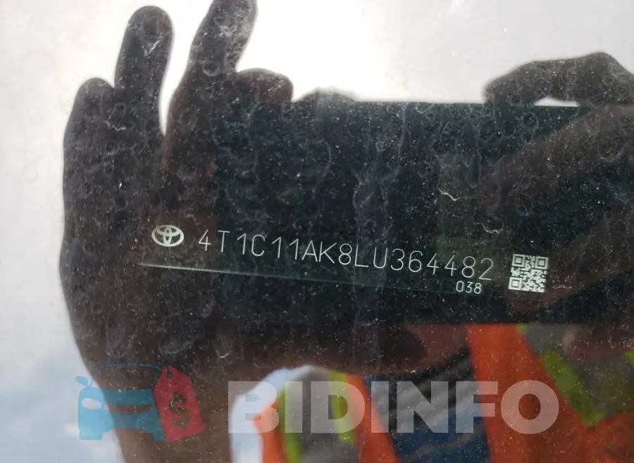 4T1C11AK8LU364482 Photo# 10