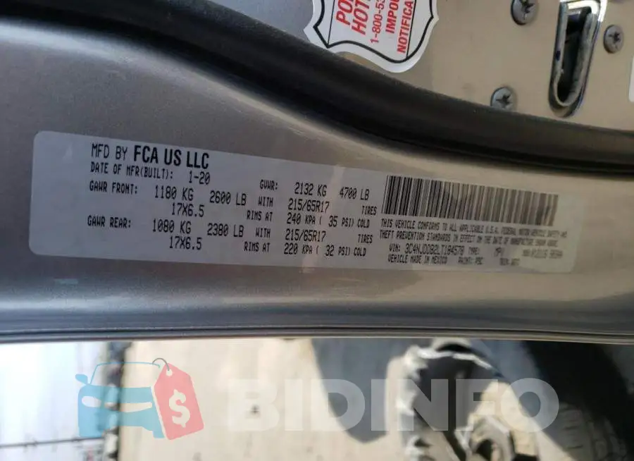 3C4NJDDB2LT184578 Photo# 10
