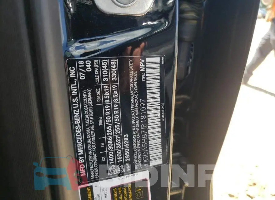 4JGDA5HB7JB181097 Photo# 10