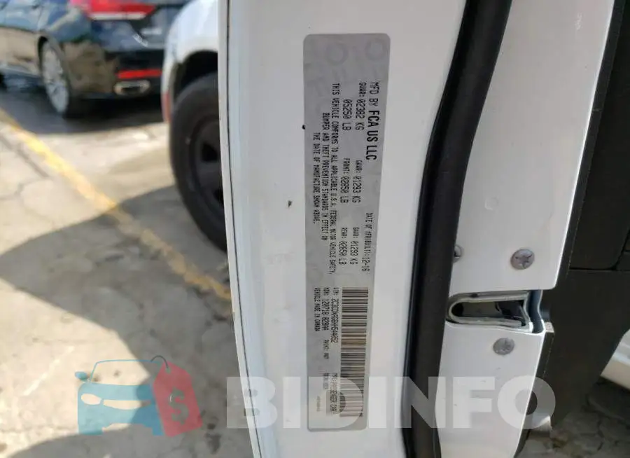 2C3CDXAG6HH544052 Photo# 10