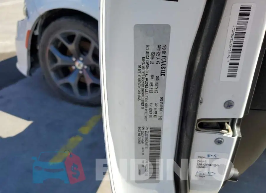2C3CDXHG2KH567101 Photo# 10