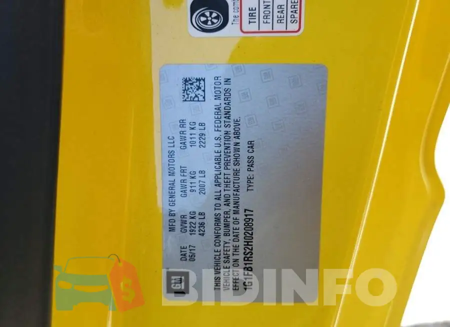 1G1FB1RS2H0208917 Photo# 10