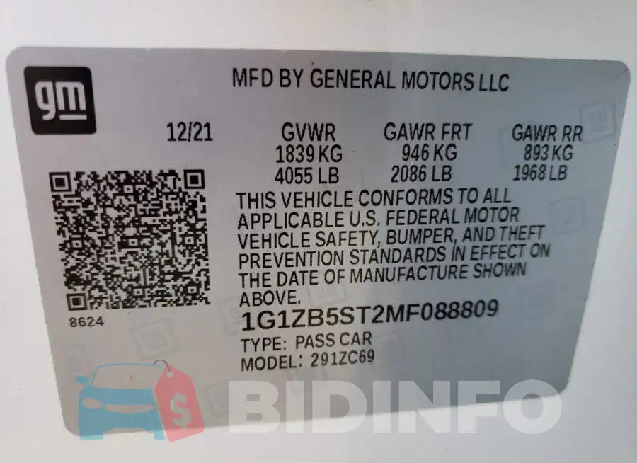 1G1ZB5ST2MF088809 Photo# 10