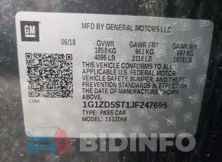 1G1ZD5ST1JF247695 Photo# 10