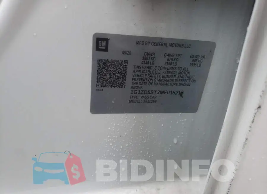 1G1ZD5ST3MF015216 Photo# 10