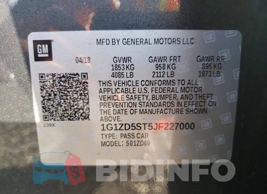 1G1ZD5ST5JF227000 Photo# 10