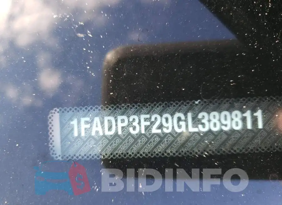 1FADP3F29GL389811 Photo# 10