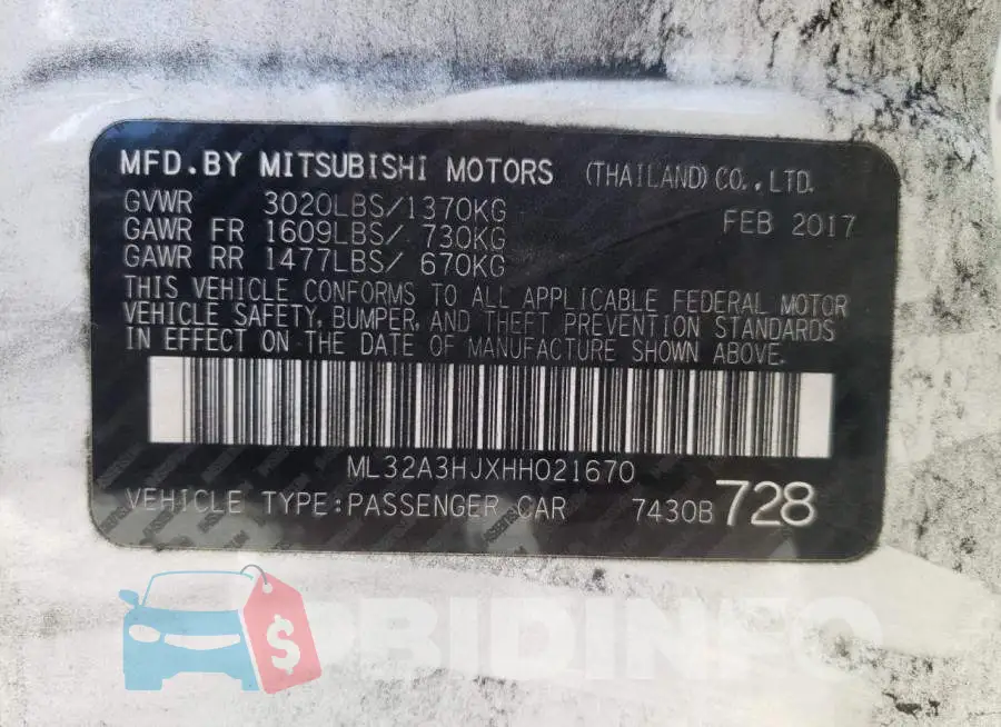 ML32A3HJXHH021670 Photo# 10