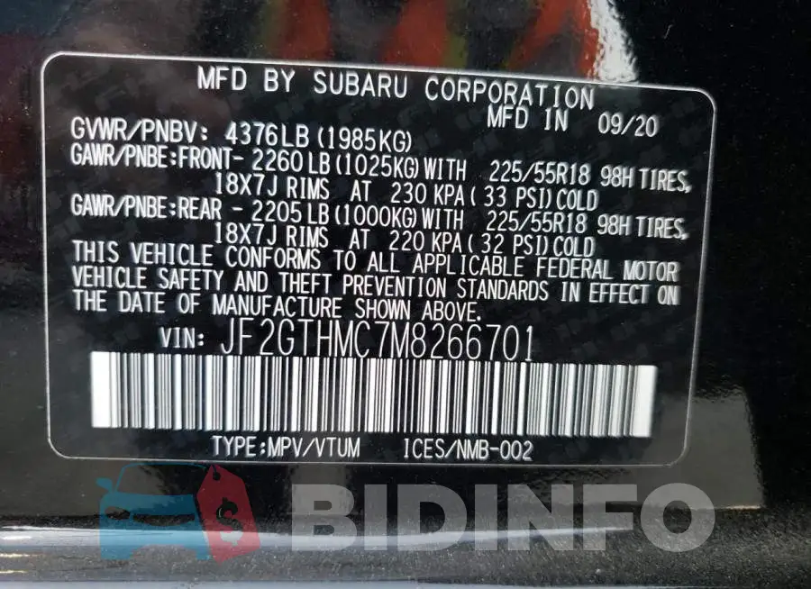 JF2GTHMC7M8266701 Photo# 10