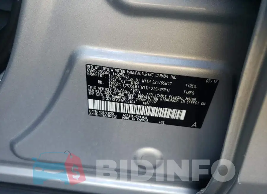 2T3ZFREV9HW395804 Photo# 10