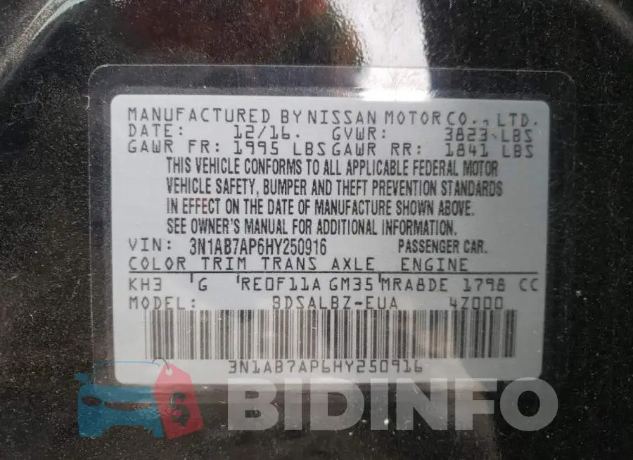 3N1AB7AP6HY250916 Photo# 10