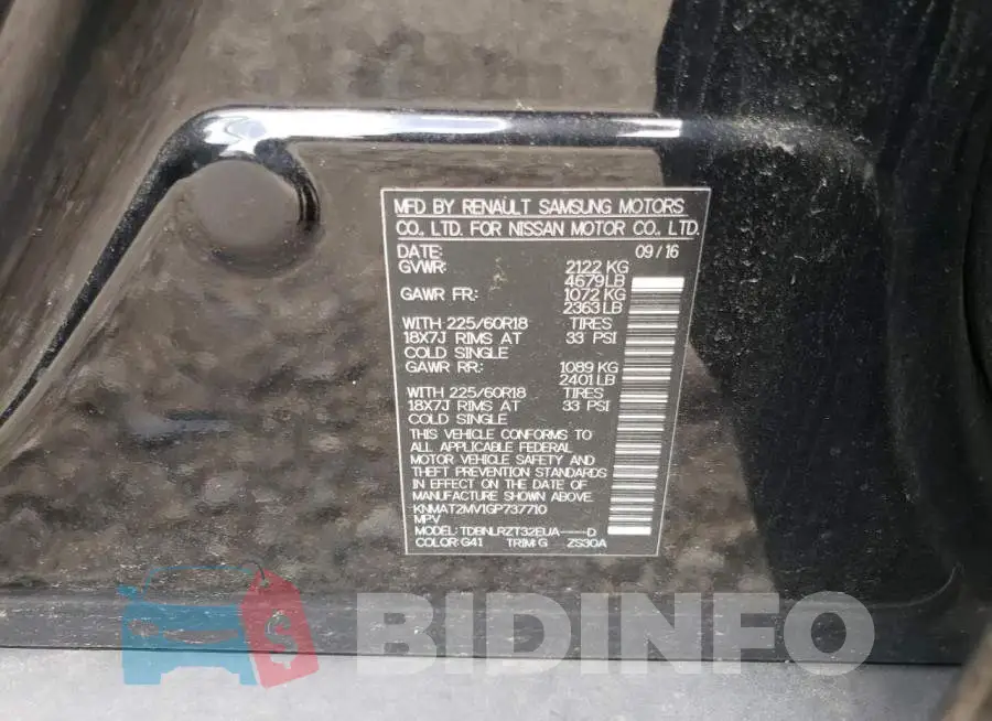 KNMAT2MV1GP737710 Photo# 10