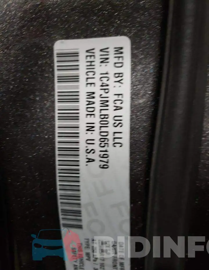 1C4PJMLB0LD651979 Photo# 10
