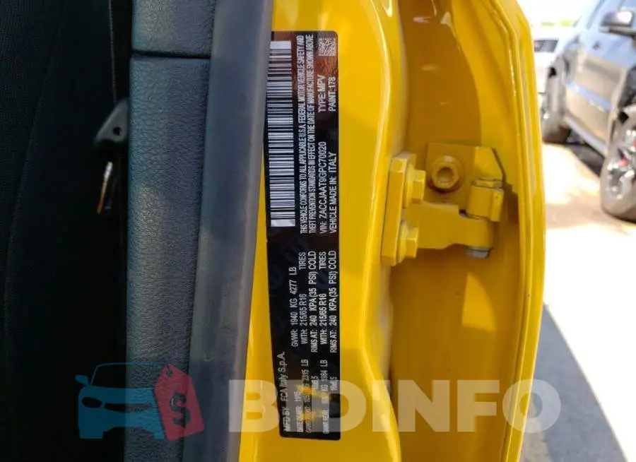 ZACCJAAT9GPC70020 Photo# 10