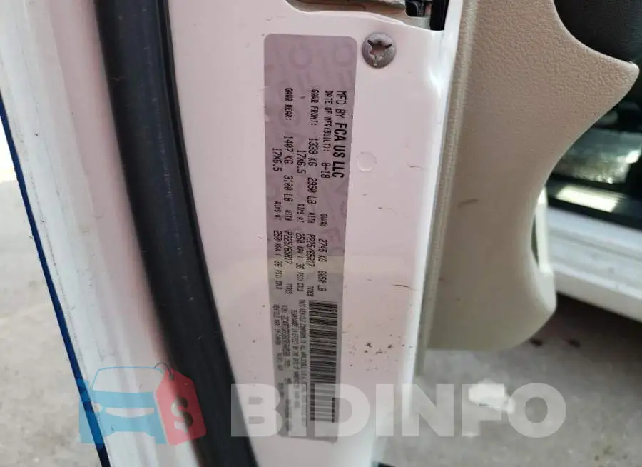 2C4RDGBG6KR500588 Photo# 10