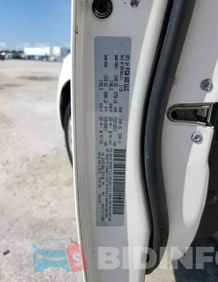 3C4PDCAB6JT274182 Photo# 10